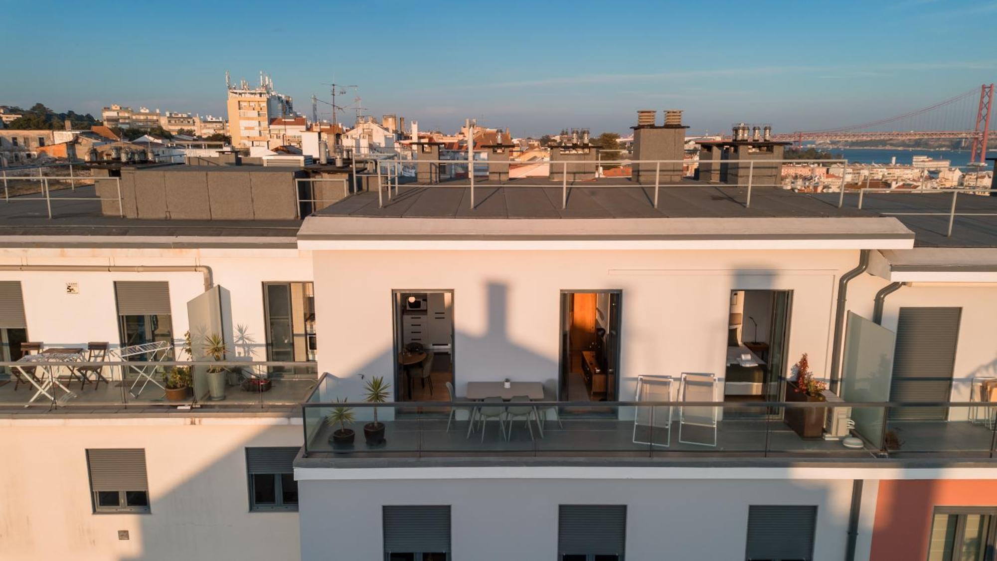 Premium Flat At Ajuda/belem With Balcony, Parking! Appartement